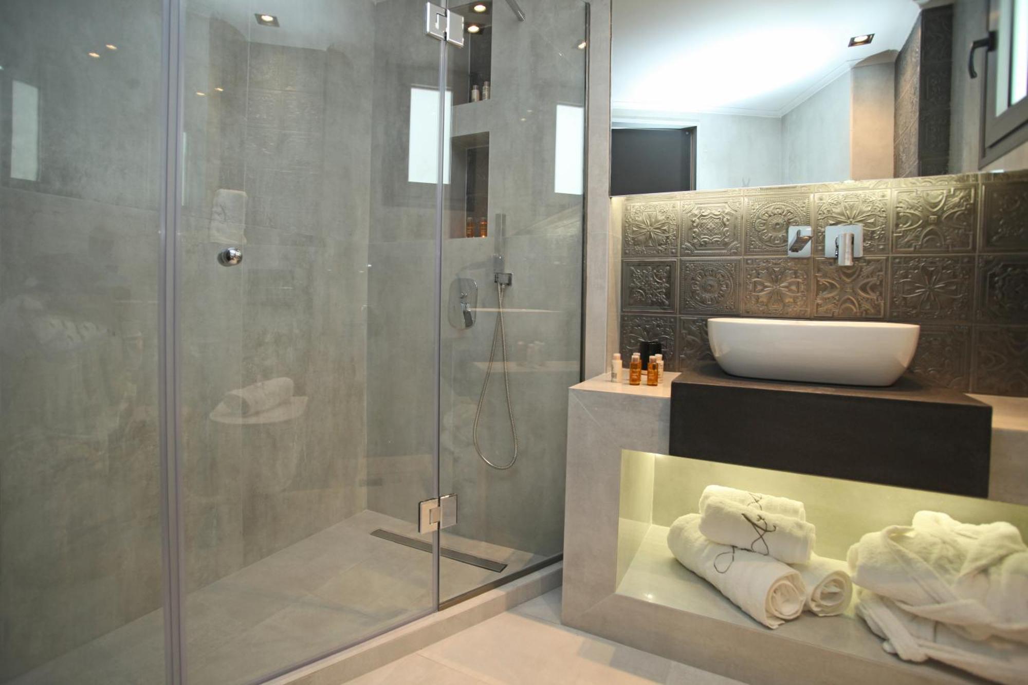 Athinais Luxury Apartments ハニオティス エクステリア 写真